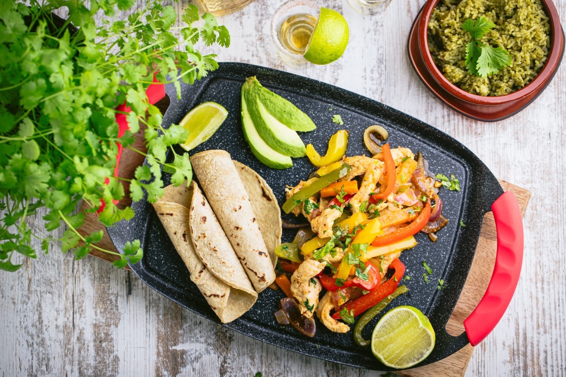 Mexikói csirkés fajitas