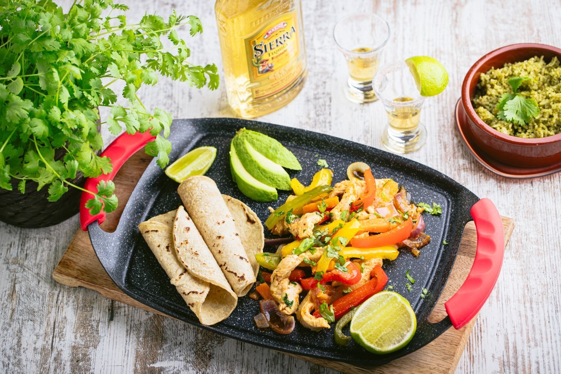 Mexikói fajitas csirkével