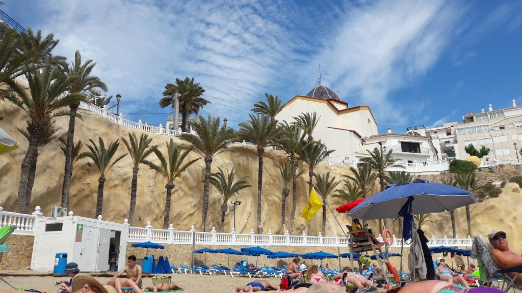 Mal Pas Beach Benidorm Spanyolország