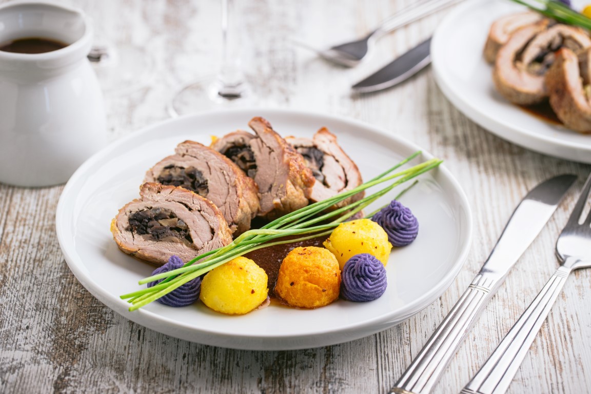 Töltött sertésszűzérme recept