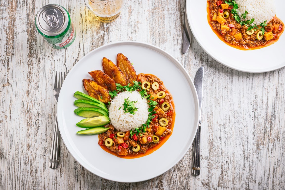 Comfort food picadillo