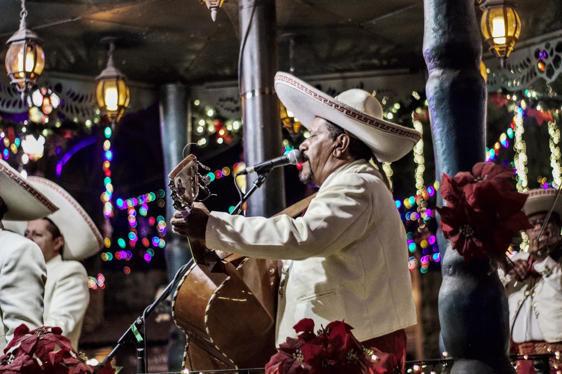 Mexikói énekes mariachi