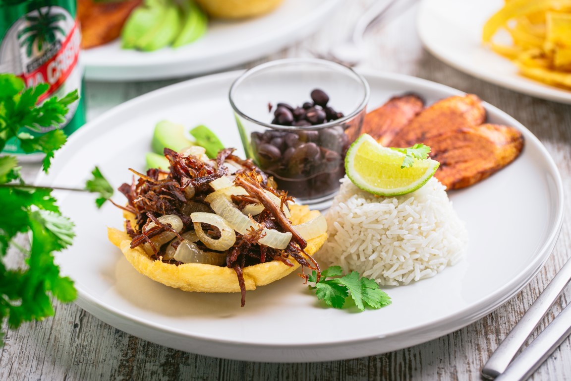Kubai tépett marhahús recept vaca frita