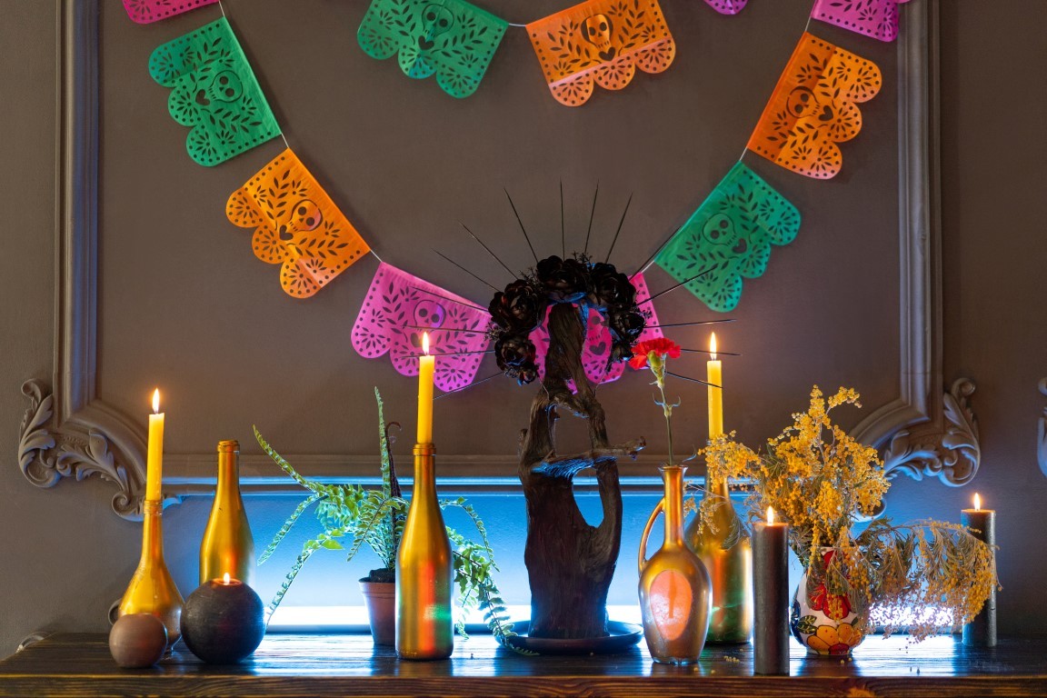 Día de los Muertos parti dekoráció