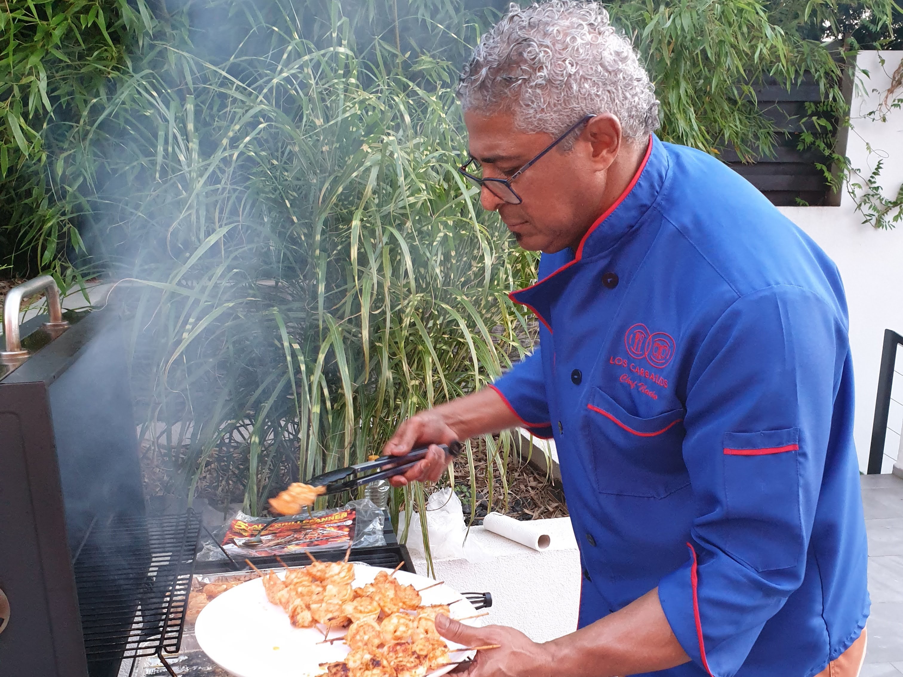 Nyári parti kerti grillezés grill ételek