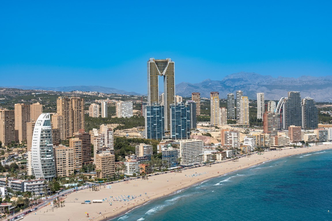 Benidorm, a Földközi-tenger Manhattanje